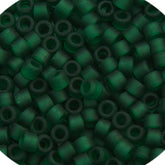 Delica 11/0 RD #0767 Dark Emerald Matte 5.2g Vial